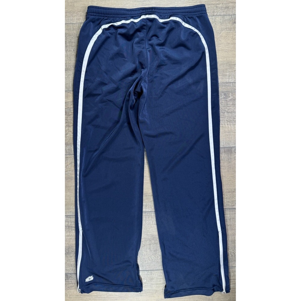 Y2K Womens Nike Cortez Blue Striped Ball Drawstring Sweatpants Joggers Size L